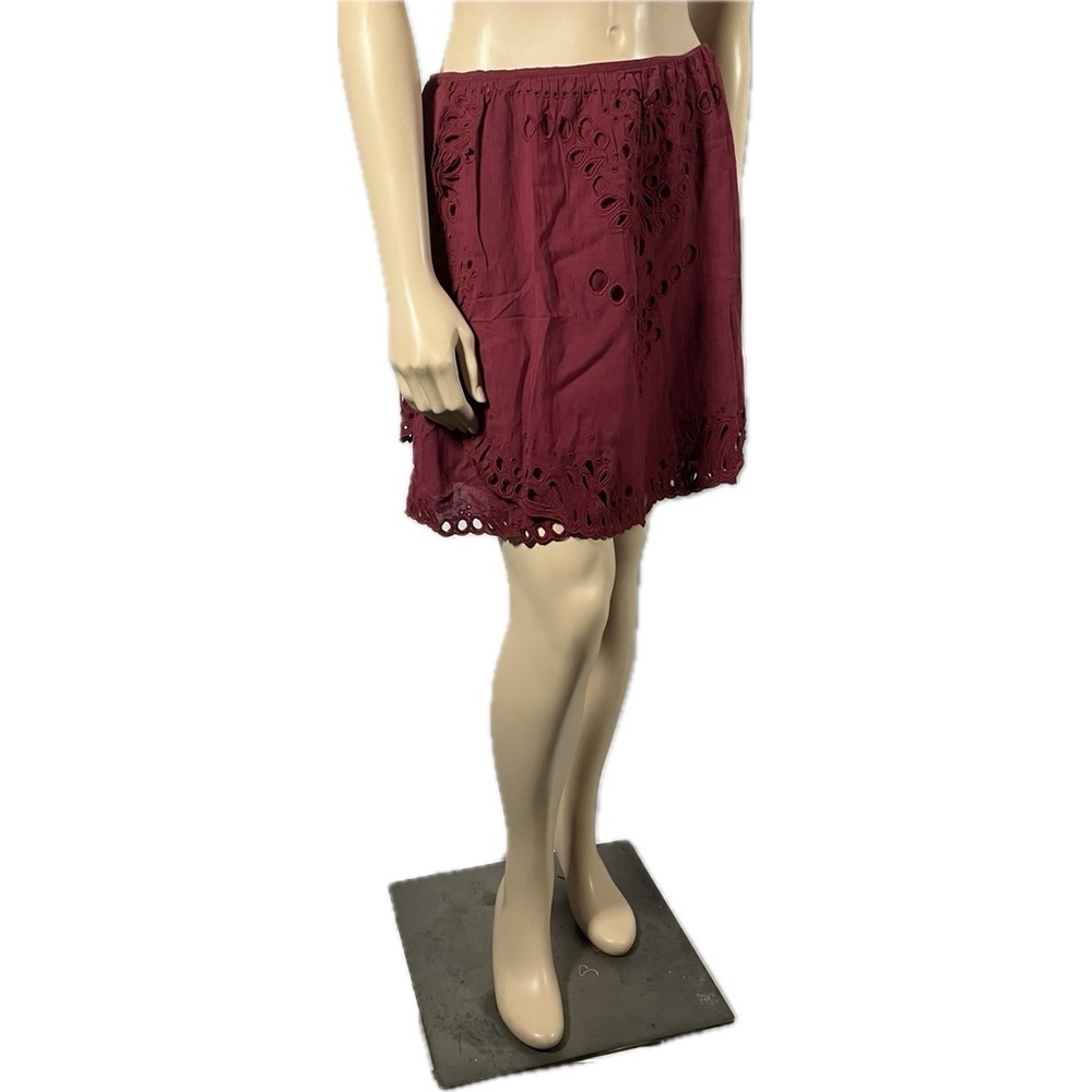 NWT IRO Paris Carina Eyelet Mini Skirt - Picture 6 of 11